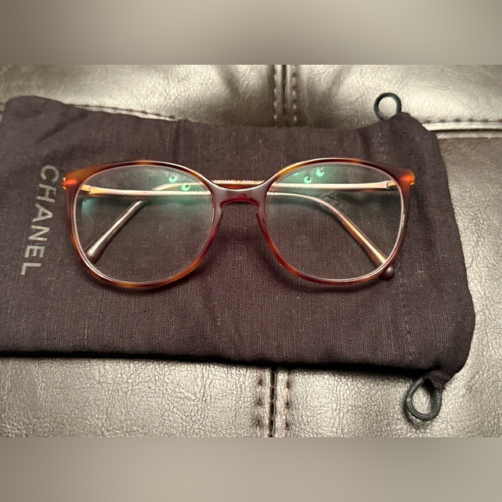 Guaranteed Authentic Chanel Eye Glasses Frames To… - image 3